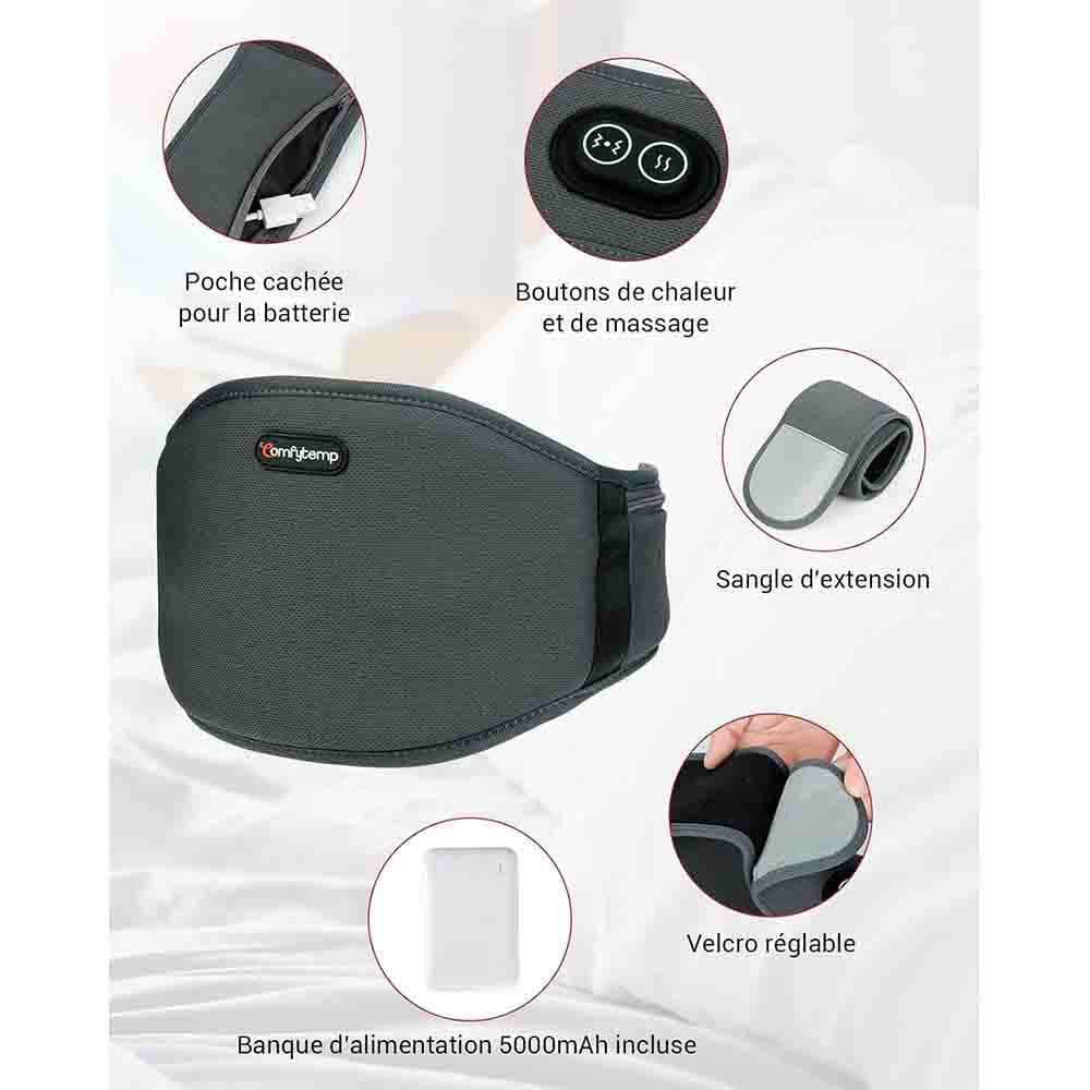 کمربند ماساژور گرمایشی شارژی Comfytemp مدل K9214 — تصویر ۲