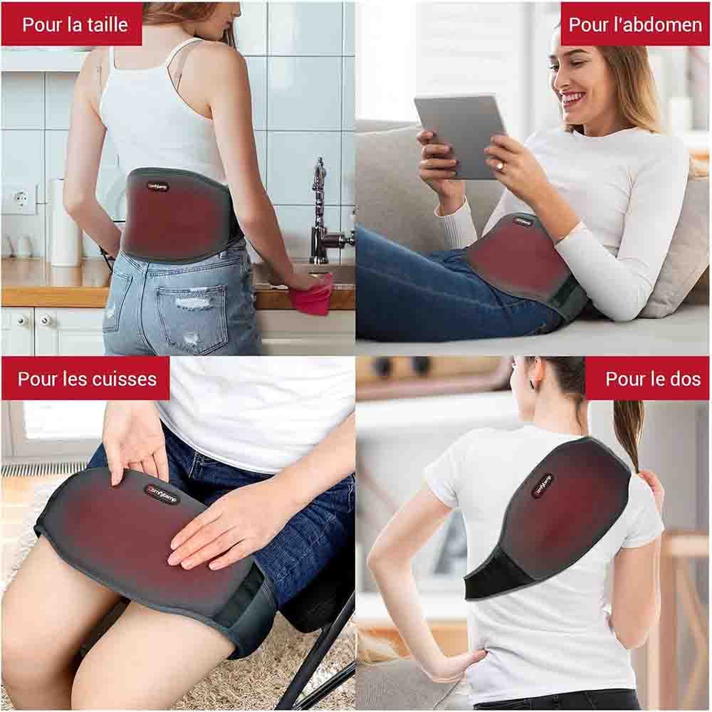 کمربند ماساژور گرمایشی شارژی Comfytemp مدل K9214 — تصویر ۳