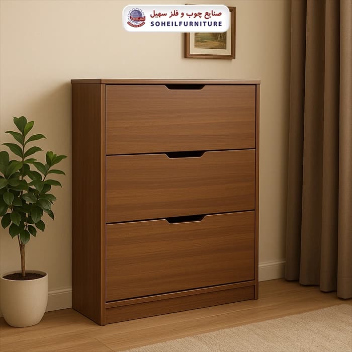 جاکفشی MDF داشبوردی مدل 124 سهیل