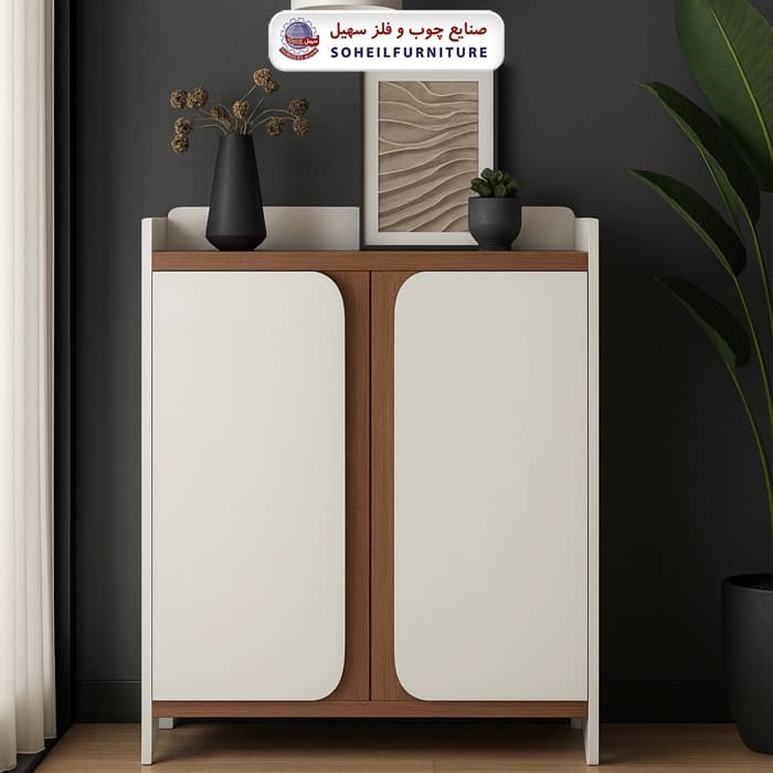 جاکفشی تمام MDF پینترستی مدل وسترن سهیل