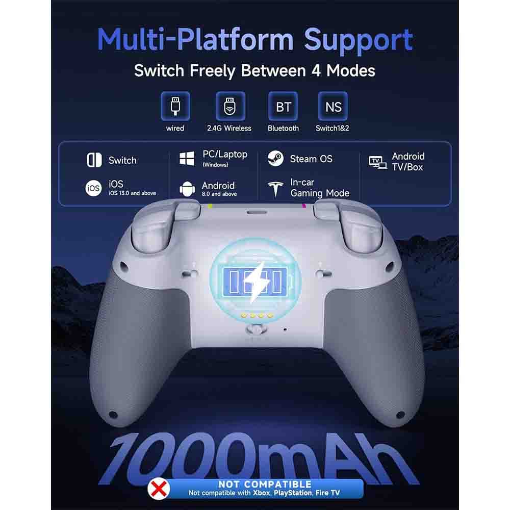 دسته بازی چند پلتفرمی EasySMX مدل X05Pro — تصویر ۳
