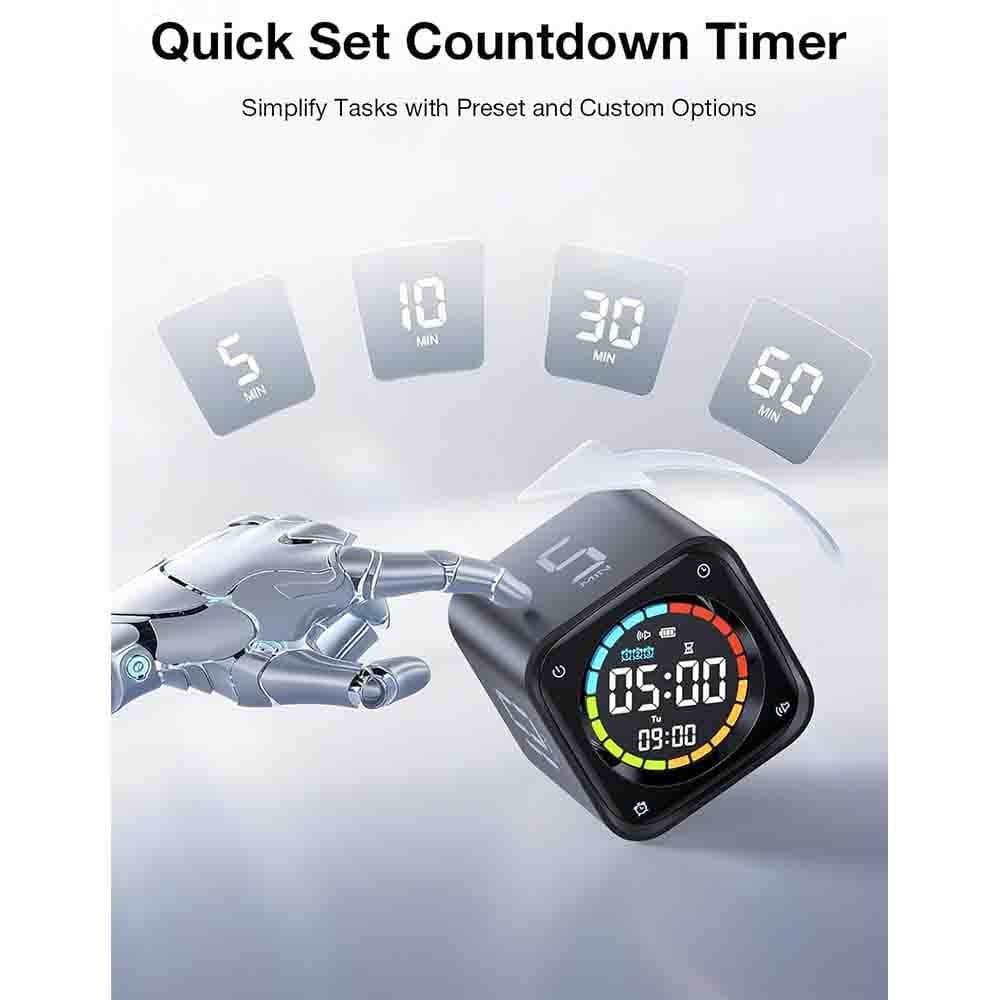 تایمر مکعبی پومودورو Ticktime مدل TK3 — تصویر ۳