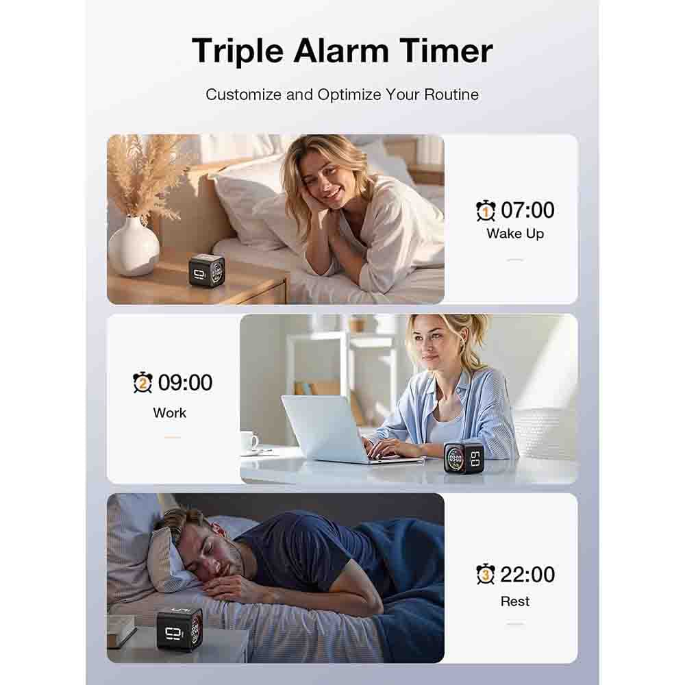تایمر مکعبی پومودورو Ticktime مدل TK3 — تصویر ۵
