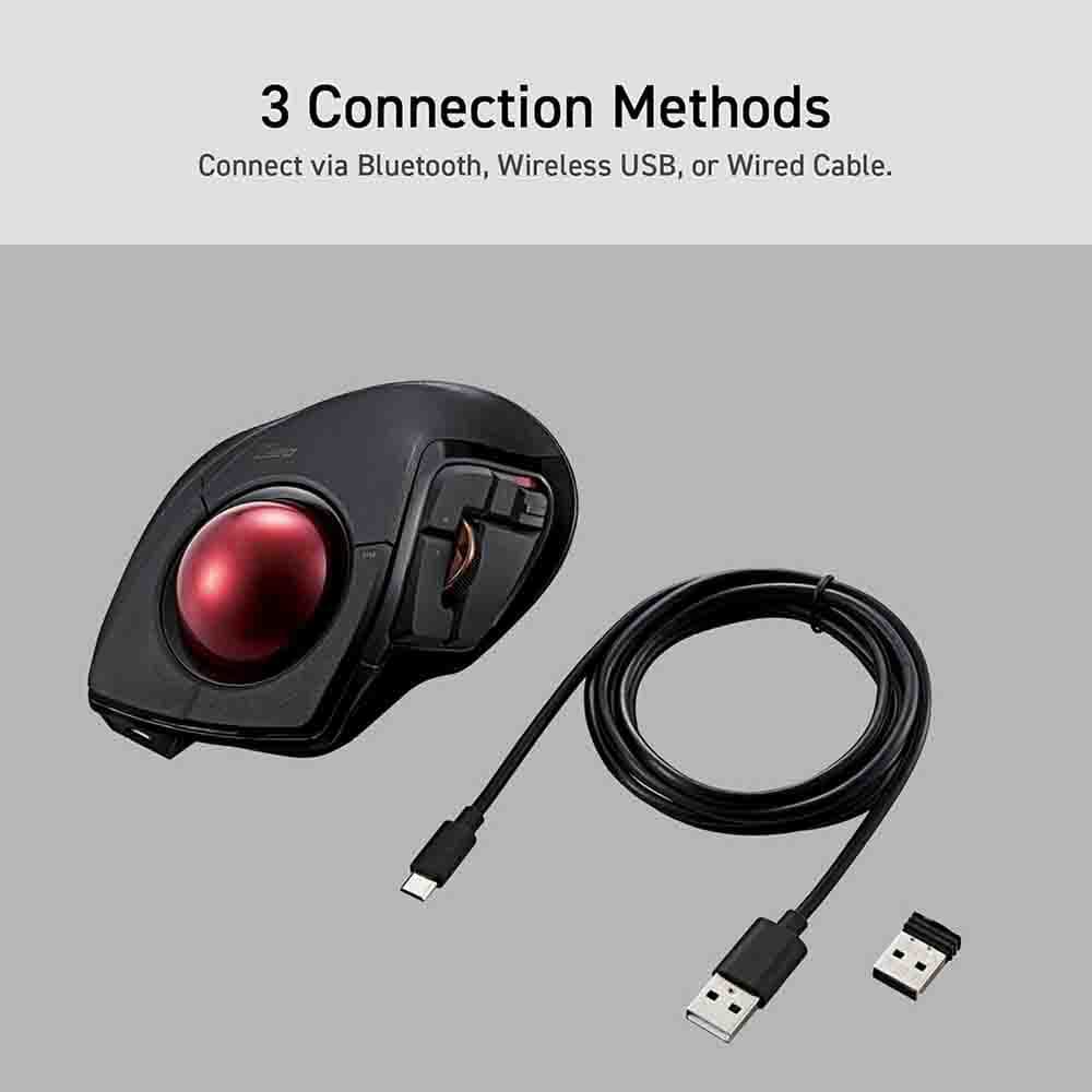 ماوس ترکبال ارگونومیک ELECOM مدل DEFT Pro — تصویر ۷