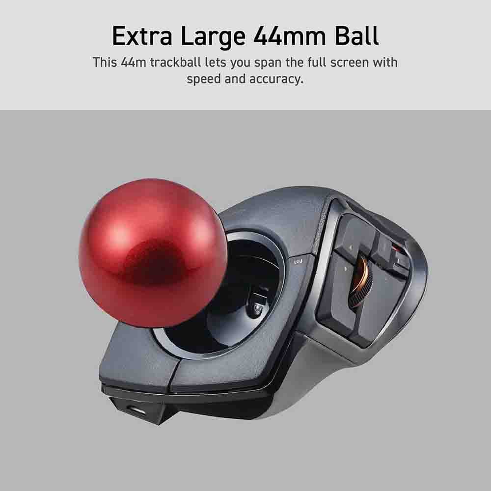 ماوس ترکبال ارگونومیک ELECOM مدل DEFT Pro — تصویر ۲