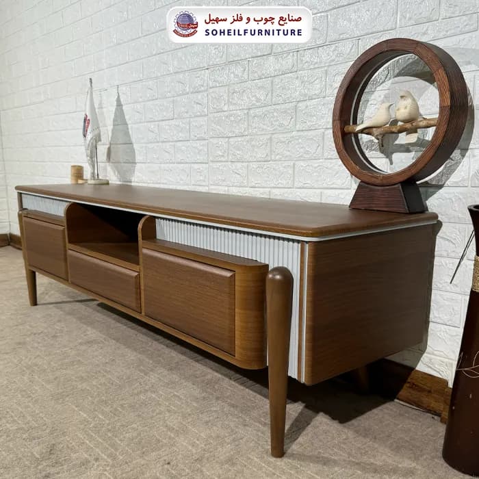 میز تلویزیون 0091 سهیل (روکش ضد آب و ضد خش وکیوم) — تصویر ۵
