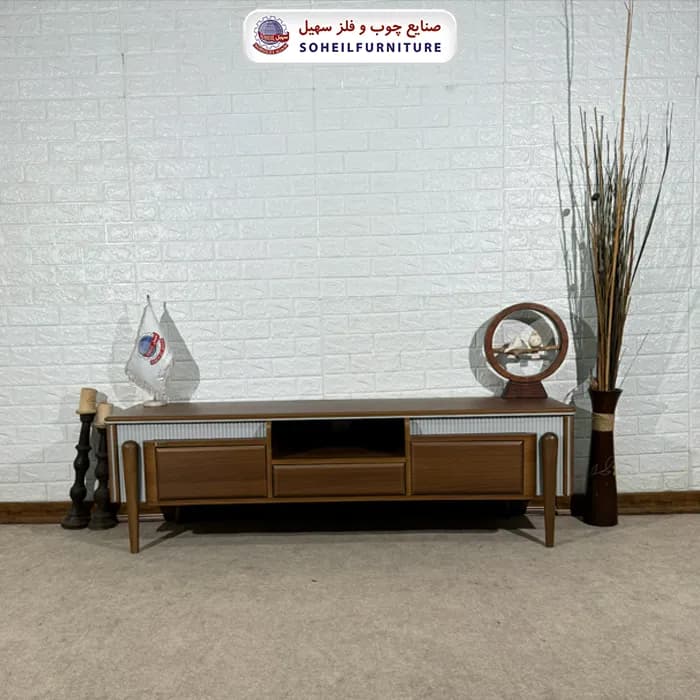 میز تلویزیون 0091 سهیل (روکش ضد آب و ضد خش وکیوم) — تصویر ۲