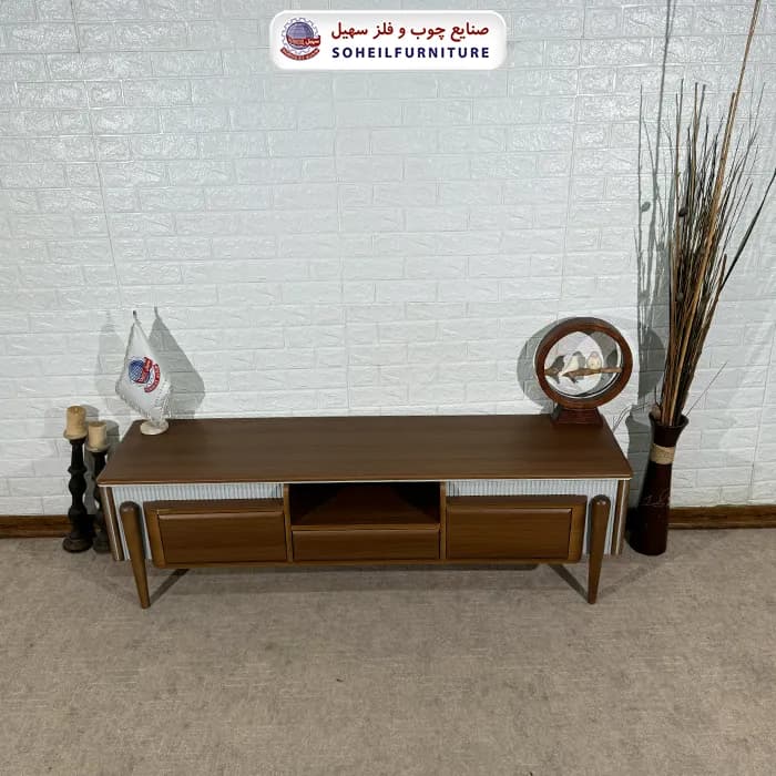 میز تلویزیون 0091 سهیل (روکش ضد آب و ضد خش وکیوم) — تصویر ۳