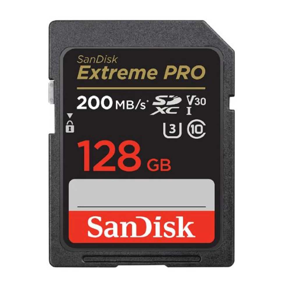 کارت حافظه SDXC سن دیسک Extreme Pro V30 ظرفیت 128GB