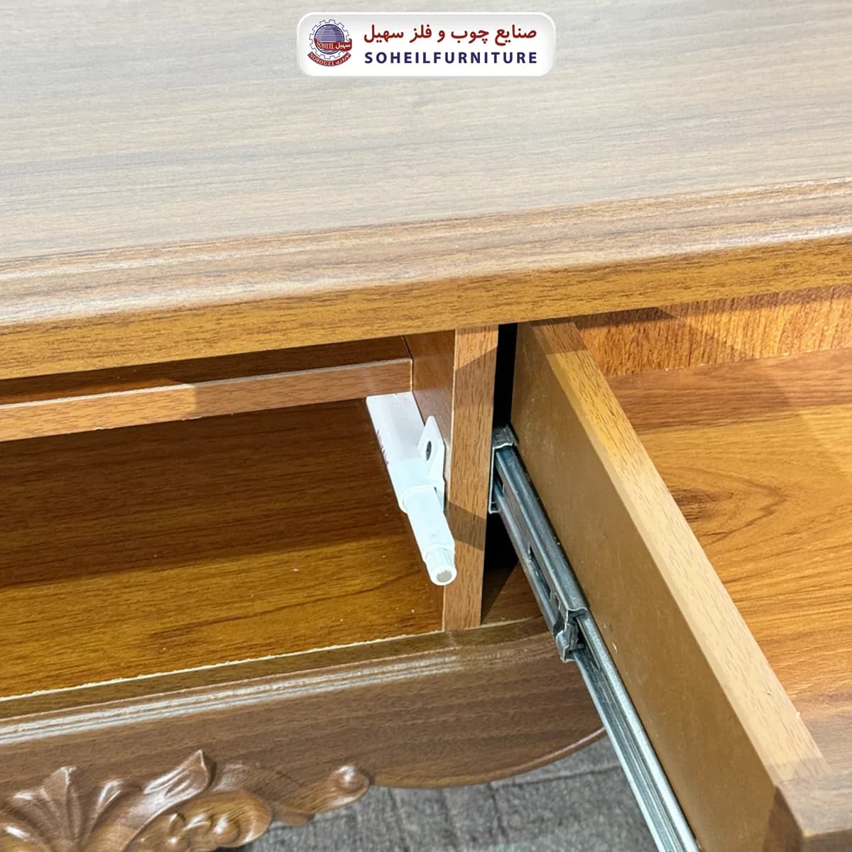 میز تلویزیون 0064 سهیل (روکش وکیوم) — تصویر ۲