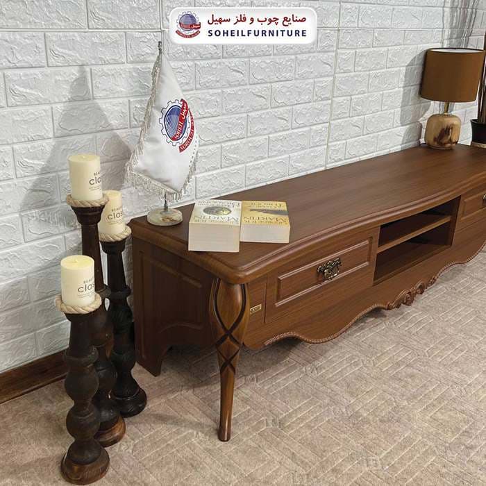 میز تلویزیون 123 سهیل (روکش ضد آب و ضد خش وکیوم) — تصویر ۳