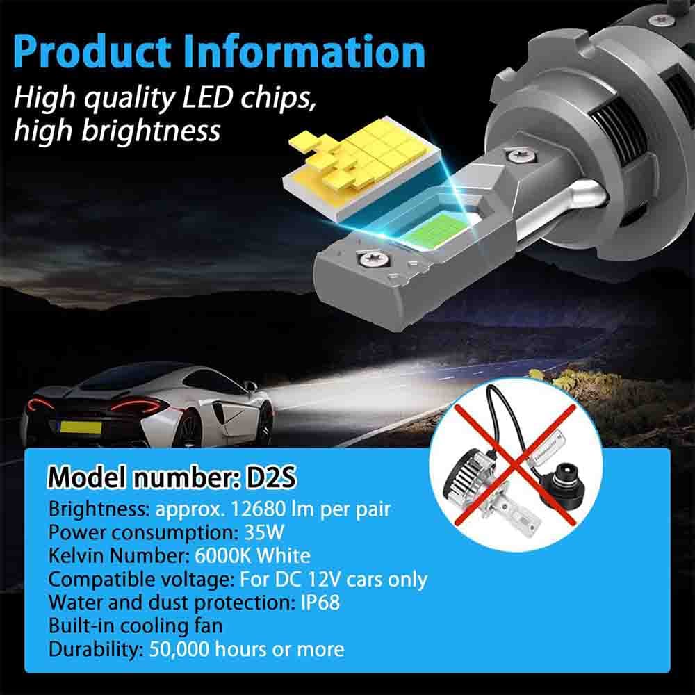 هدلایت خودرو 35 وات WinPower مدل D2S — تصویر ۸
