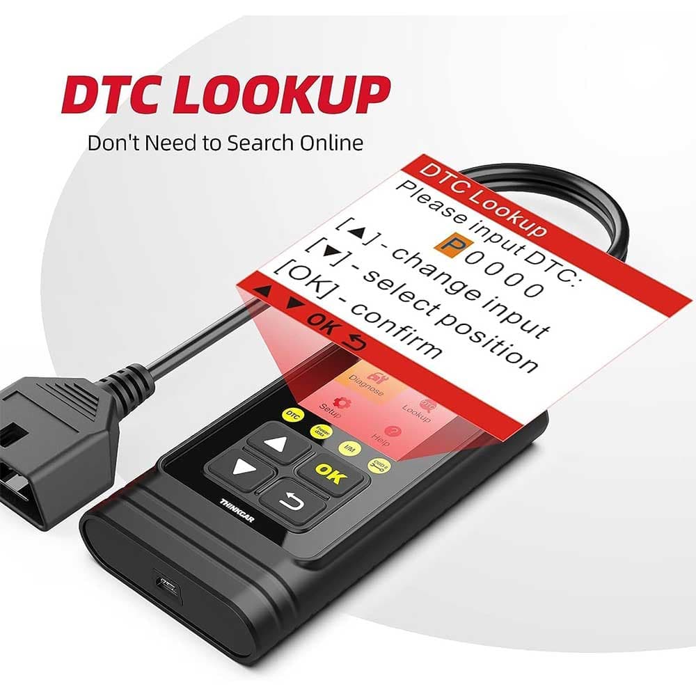 دستگاه دیاگ خودرو THINKCAR مدل THINKOBD 100 OBD2 — تصویر ۲