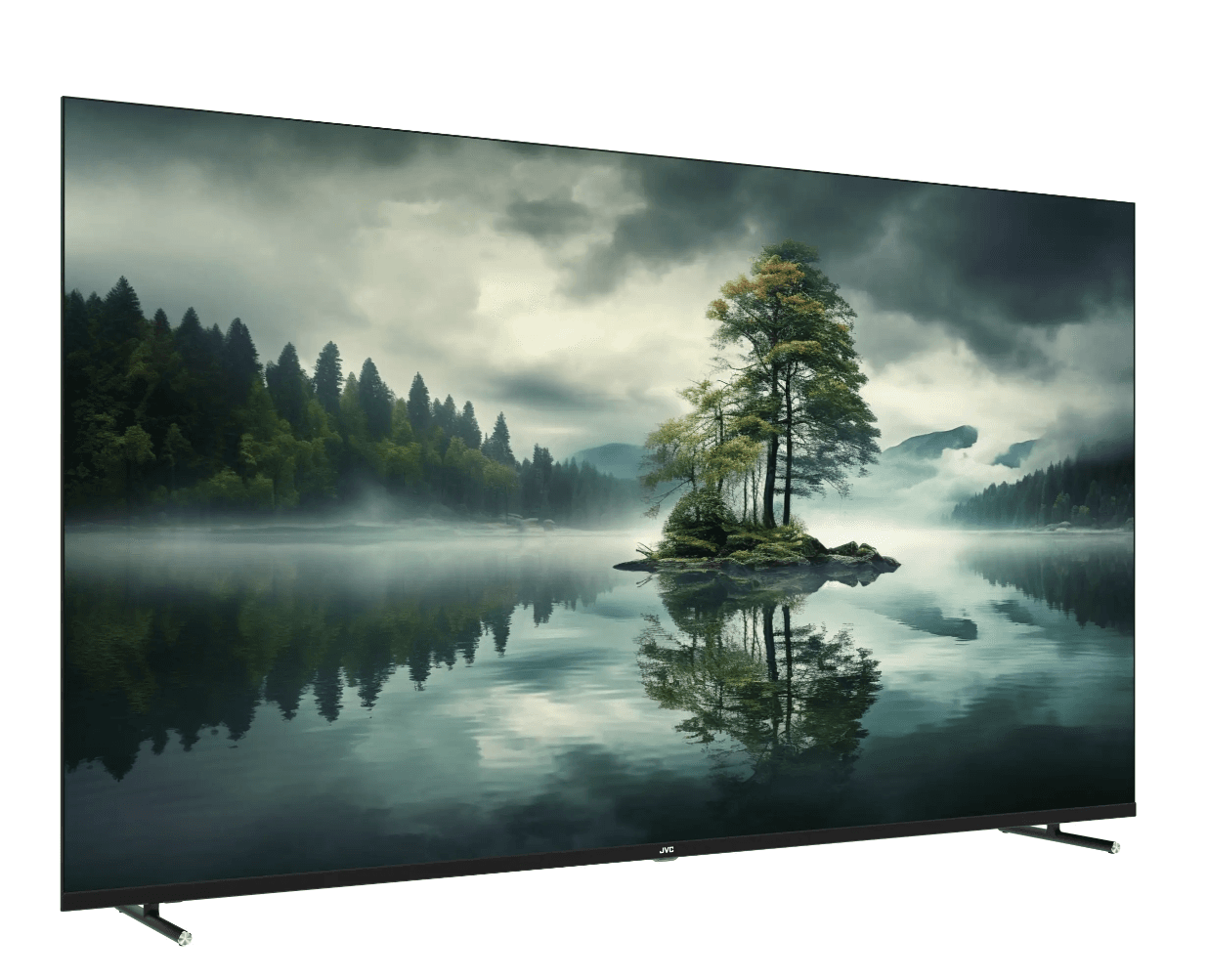 تلویزیون هوشمند جی وی سی LT-75NQ7225 سایز 75 اینچ QLED Ultra HD 4K