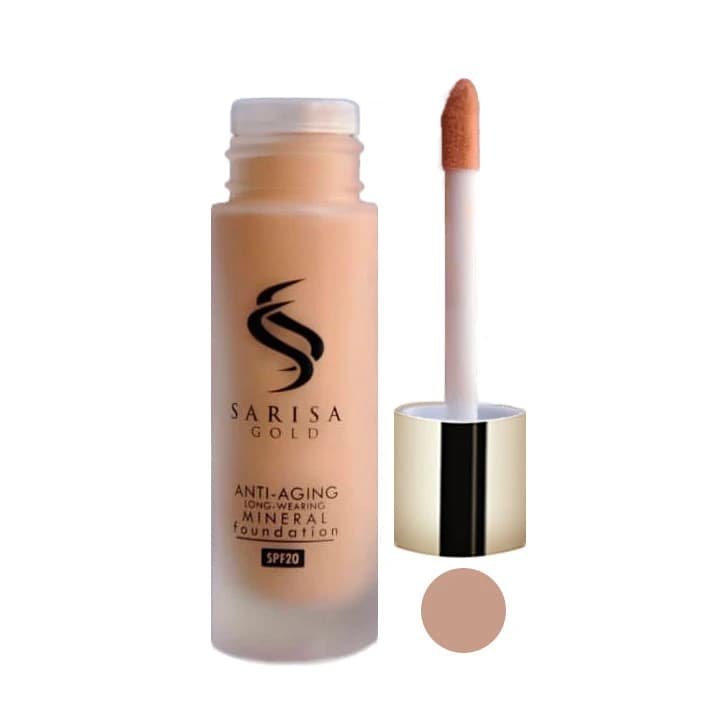 کرم پودر ساریسا گلد شماره 46 Sarisa Gold Anti Aging