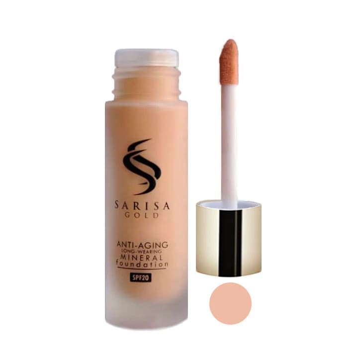 کرم پودر ساریسا گلد شماره 43 Sarisa Gold Anti Aging