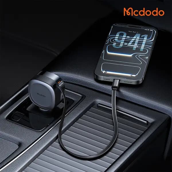 شارژر فندکی 75 وات فست شارژ با کابل مک دودو مدل Mcdodo CC-1560 — تصویر ۶
