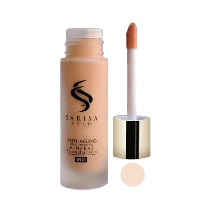 کرم پودر ساریسا گلد شماره 41 Sarisa Gold Anti Aging