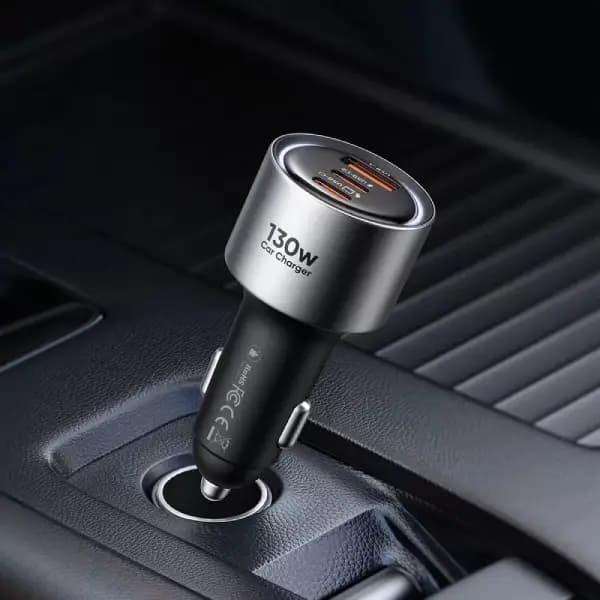 شارژر فندکی 130 وات مک دودو مدل Mcdodo CC‑3190 Gana Serisi 130W 2C1A — تصویر ۲