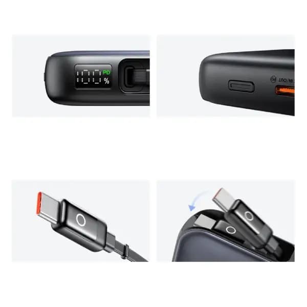 پاوربانک 10000 هزار 45 وات بیسوس مدل Mcdodo MC-5920 10000mAh 45W LED — تصویر ۲