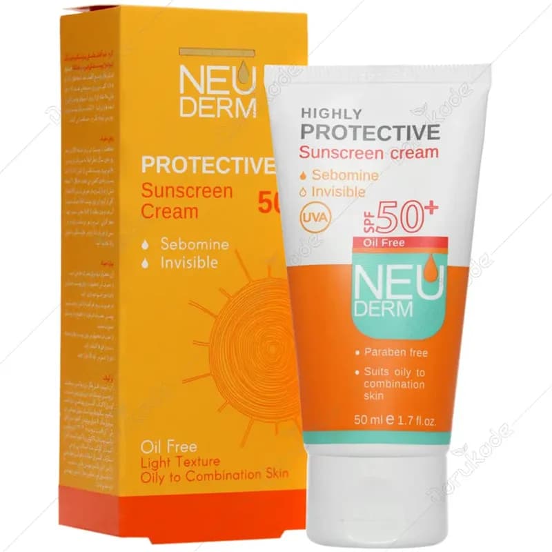 کرم ضدآفتاب فاقد چربی هایلی پروتکتیو SPF50 (بی رنگ)