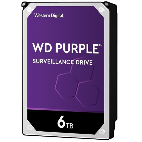 هارددیسک اینترنال وسترن دیجیتال مدل HDD Purple WD60EJRX ظرفیت 6 ترابایت