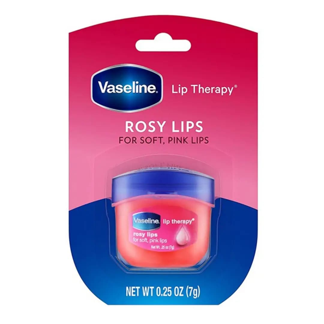 بالم لب کارتی وازلین مدل Vaseline Rosy Lips — تصویر ۲