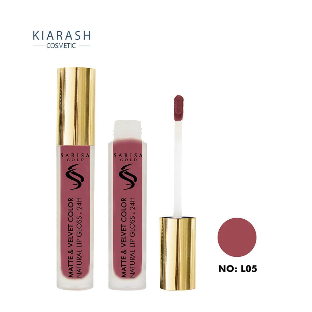 رژ لب مایع ساریسا گلد Sarisa Gold — تصویر ۶