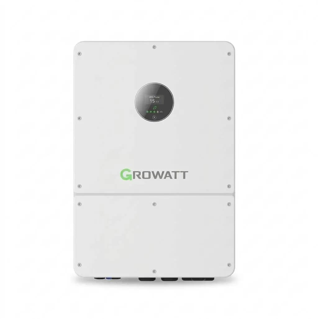 اینورتر هیبرید برند GROWATT سری WIT 4-15K-HU