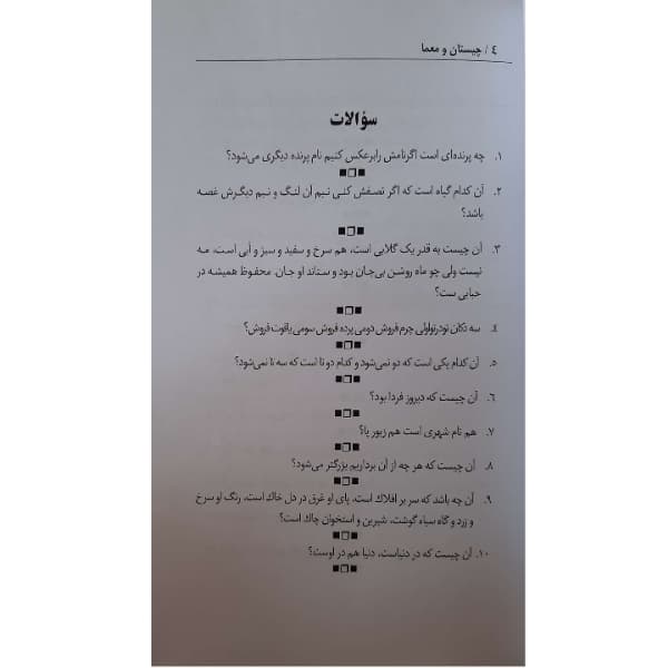 فروش عمده کتاب چیستان و معما اثر محمدعلی محمدی پور انتشارات معجزه علم (10 عدد) — تصویر ۳
