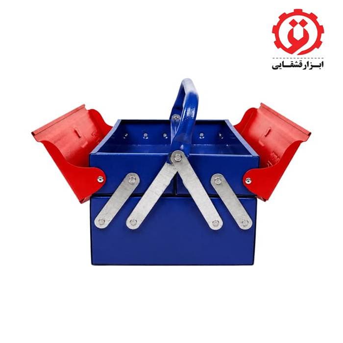 جعبه ابزار فلزی 50 سانتی متر 2 طبقه آریل مدل ARJAI502 — تصویر ۴
