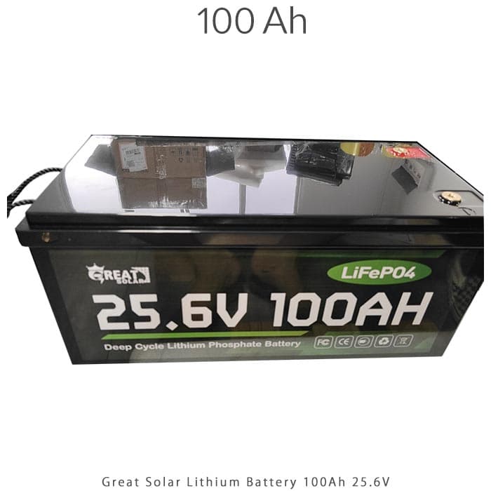 باتری لیتیومی ۲۵.۶ ولت گریت سولار Great Solar