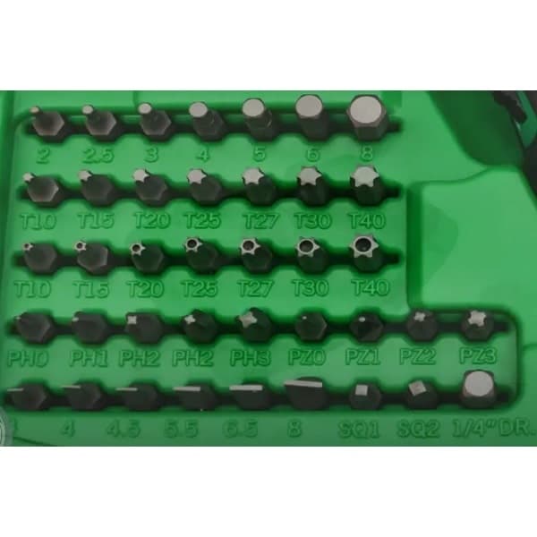 ست سر پیچ گوشتی 54 عددی تاپ تول مدل GAAI5401 — تصویر ۱۱