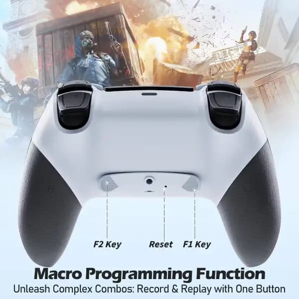 دسته بازی بی‌سیم وی آی پلاتینا مدل VIPLATINA VM13 P5 Game Controller — تصویر ۳