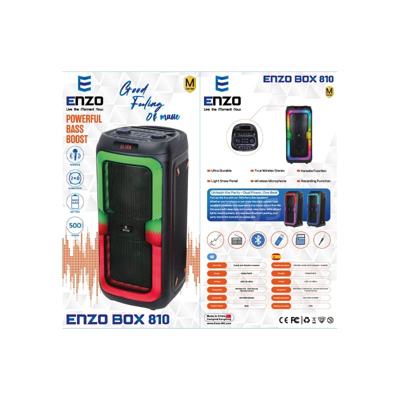 اسپیکر ENZO BOX 810 — تصویر ۱۰