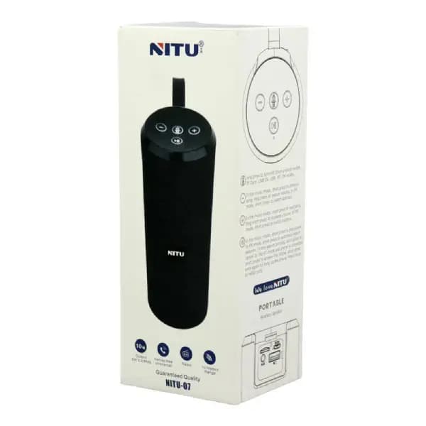 اسپیکر بلوتوثی قابل حمل نیتو مدل Nitu-07 — تصویر ۷