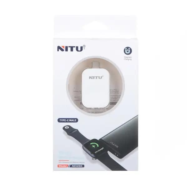 شارژر وایرلس ساعت هوشمند مدل Nitu NCW03 — تصویر ۲