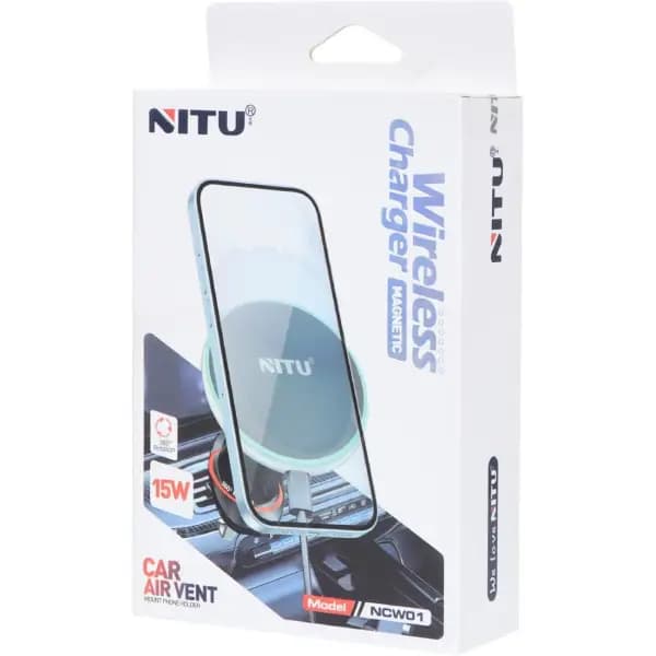شارژر وایرلس نیتو مدل Nitu NCW01 — تصویر ۴