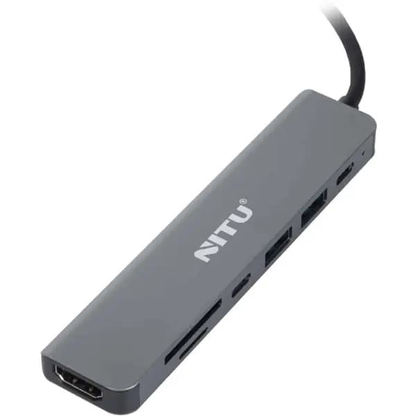 هاب 7 پورت نیتو مدل Nitu Type-C NN37