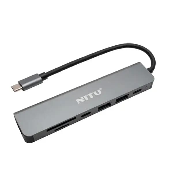هاب 7 پورت نیتو مدل Nitu Type-C NN37 — تصویر ۳
