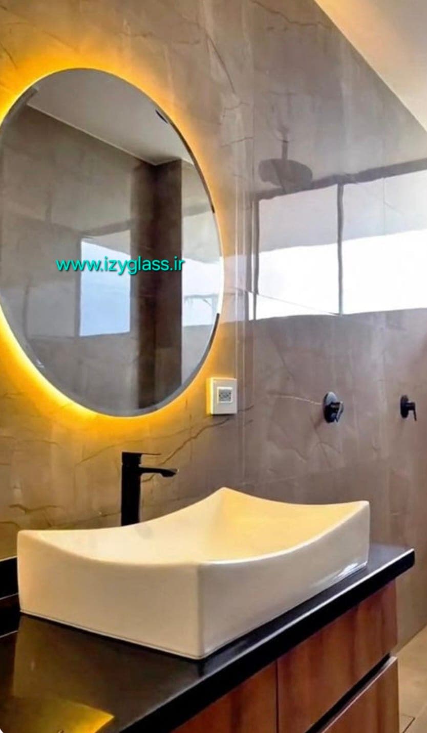 آینه گرد تراش خورده C611 — تصویر ۲