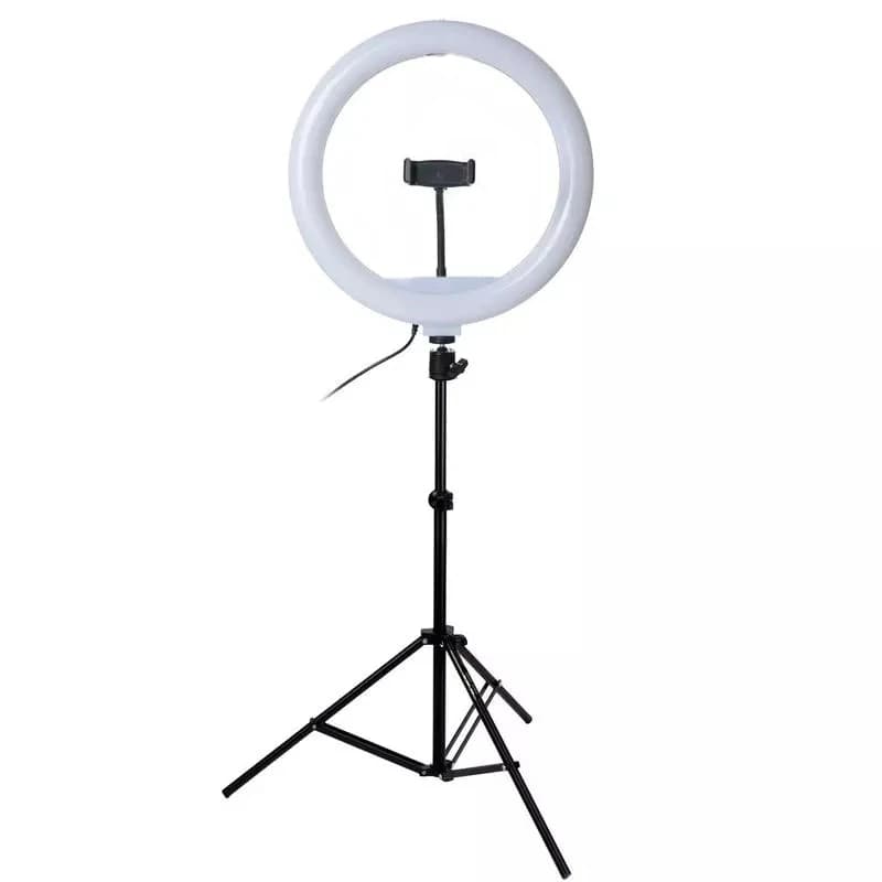 رینگ لایت پی نت مدل LJJ-33 RGB سایز ۱3 اینچ به همراه سه پایه