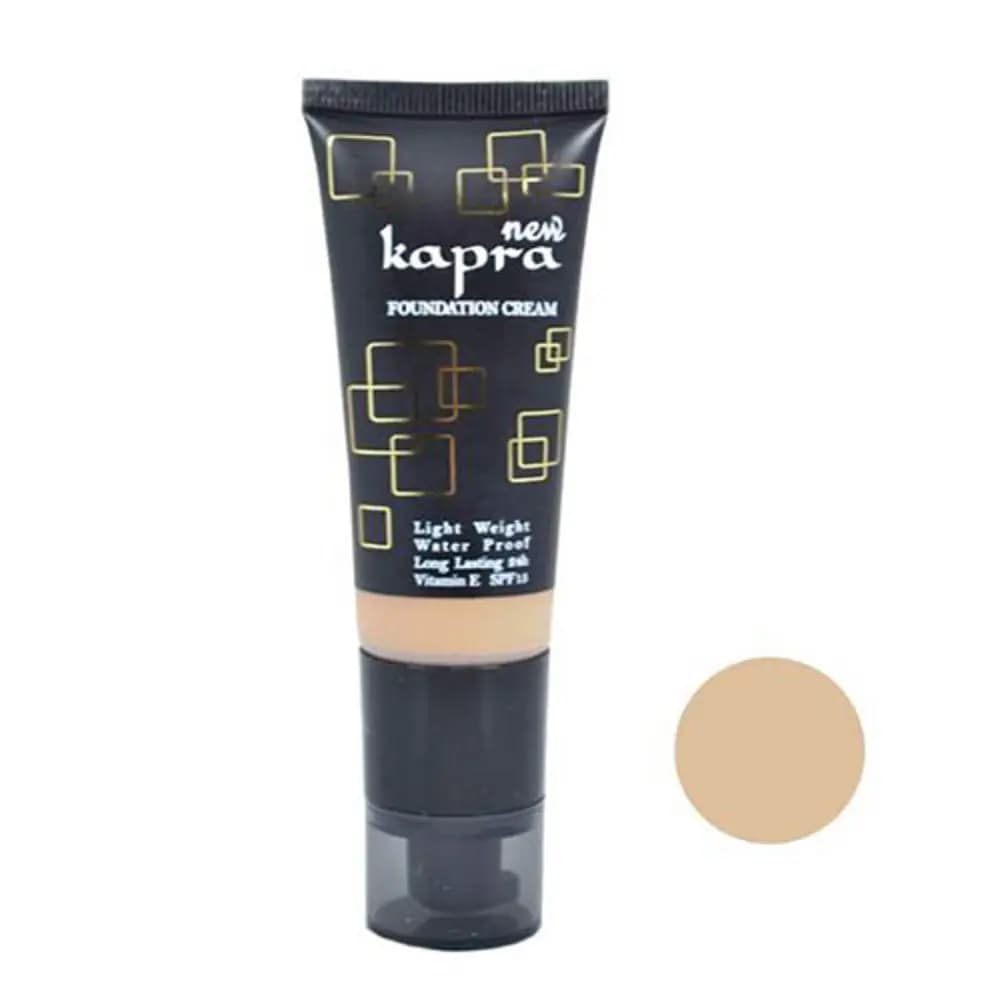 کرم پودر تیوپی کاپرا اصلی شماره 703 حجم 30 میلی لیتر KAPRA