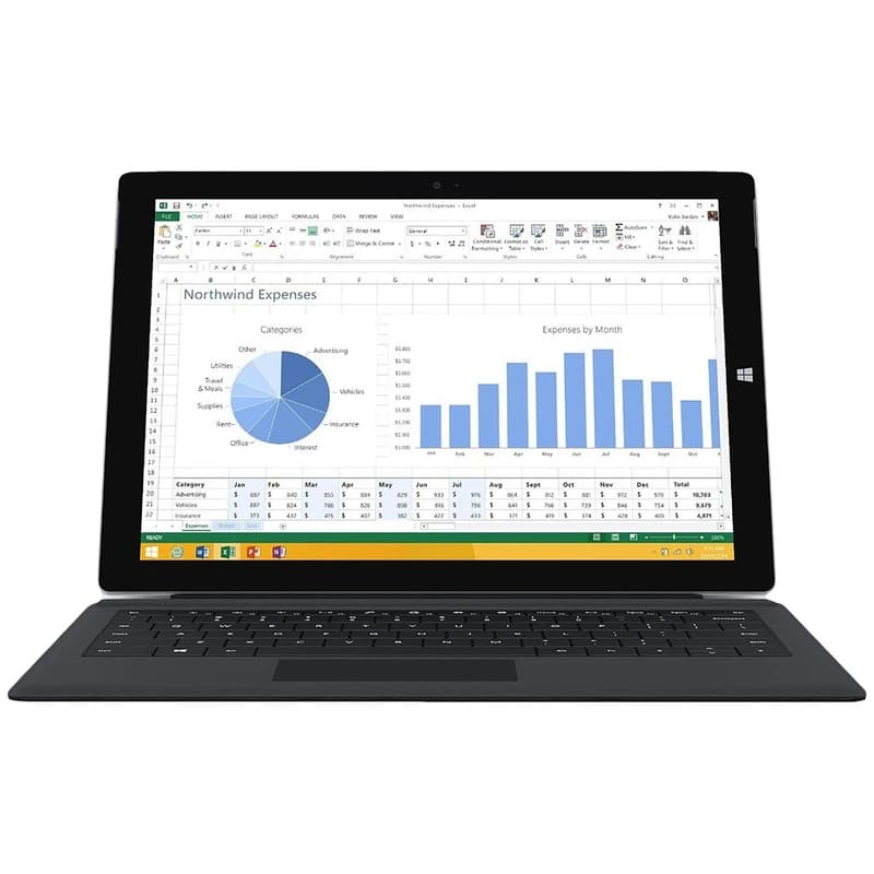 تبلت مایکروسافت مدل Surface Pro 3 – A به همراه کیبورد