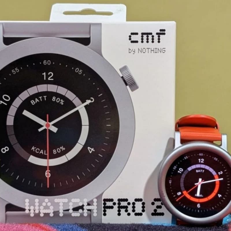 ساعت هوشمند ناتینگ مدل CMF Watch Pro 2 45 میلی‌متری با بدنه آلومینیومی — تصویر ۹