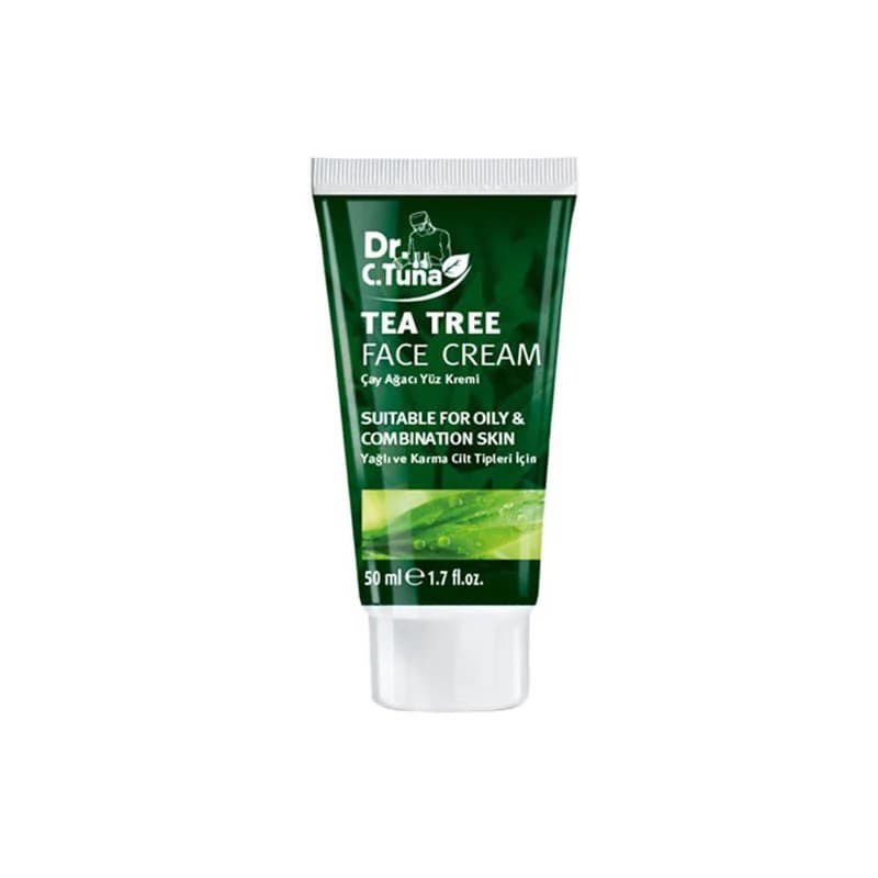 کرم آبرسان تی تری دکتر سی تونا فارماسی Farmasi Dr.C.Tuna Tea Tree Face Cream