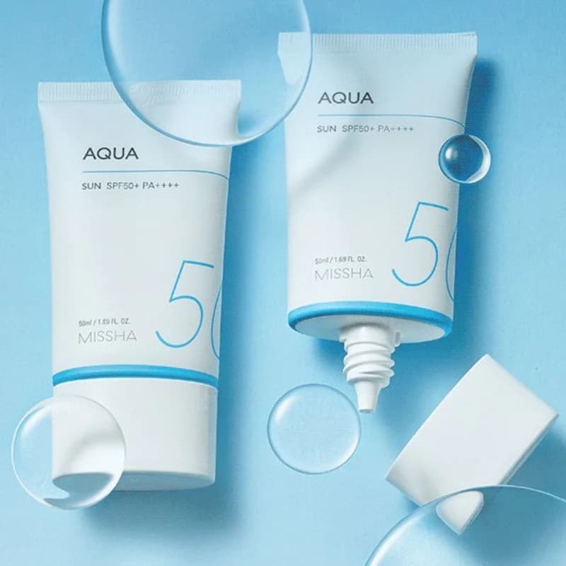 کرم ضدآفتاب آکوا میشا 50ml — تصویر ۲