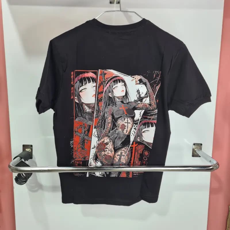 تیشرت لارج هیناتا از ناروتو (naruto) — تصویر ۲