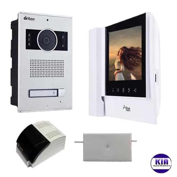 پکیج آیفون تصویری برایتون یک طبقه مدل 7030 حافظه دار