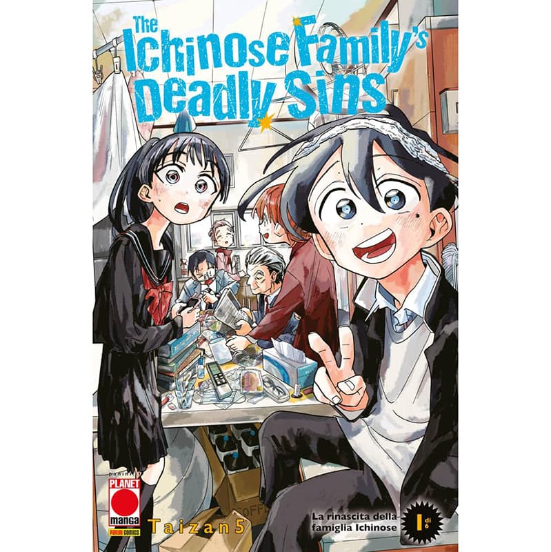 مانگا the ichinose family’s deadly sins